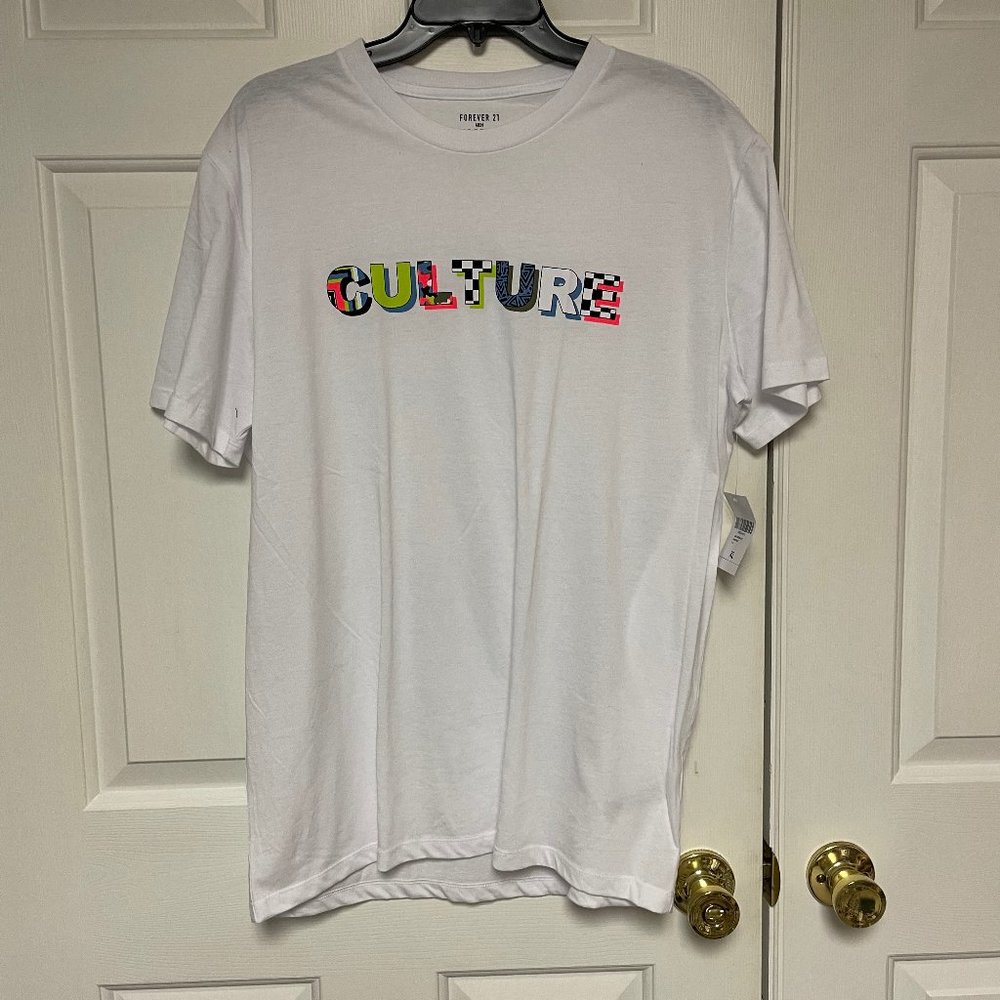 *NWT* Forever 21 Men XL Culture Graphic T Shirt